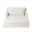 Canapé-lit en chenille, canapé Cama de 59,5 pouces, canapé-lit, canapé causeuse, canapé décontracté avec surface texturée et deux coussins, convient au salon-966981246