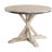Walsh 4-Person Solid Wood Round Pedestal Dining Set