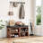 Small Shoe Bench For Entrywaywith Cushion Shoe Bench With Storage And Seating,Seat Entryway Shoe Rack, Entryway-1646395582