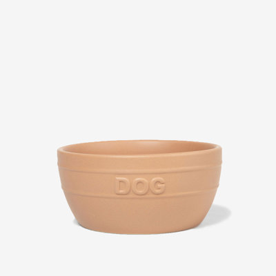 Farmhouse Ceramic Dog Bowl, 4-Cup