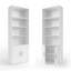 OFFICE LINE 220cm H x 79cm W Engineered Wood Standard Shelf Bookcase-75380440