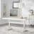 Archivaldo Solid Wood Base Dining Table