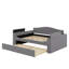 Lit de jour double rembourré avec accoudoirs de rangement, lit gigogne et dernier système audio Bluetooth-1312381764-1312381766