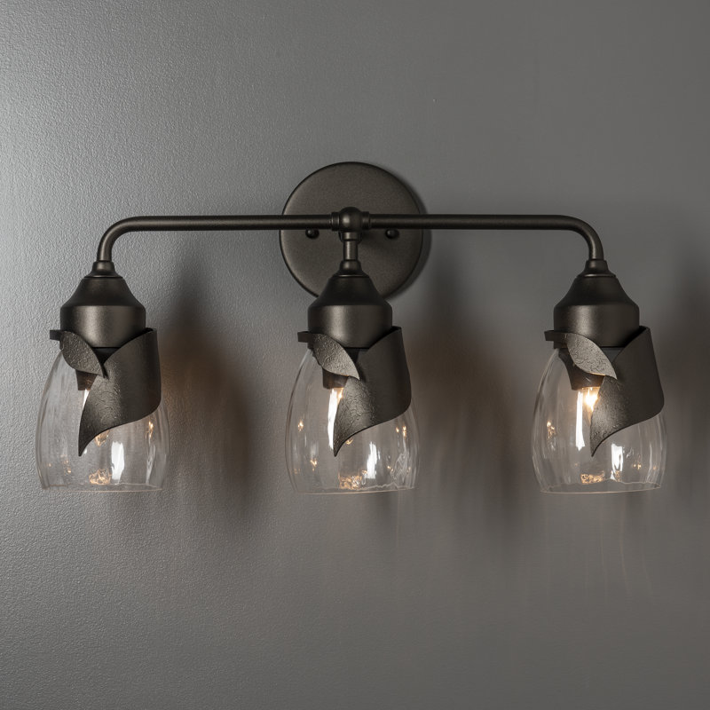 Lapas 3 - Light Dimmable Vanity Light, Water Clear, Oil Rubbed Bronze
