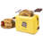 Nostalgia Deluxe Grilled Cheese Sandwich Toaster with Easy-Clean Toasting Baskets, Adjustable Toasting Dial and Extra Wide Slots