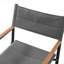 Chaise pliante d'extérieur, chaise de patio en aluminium thermolaqué