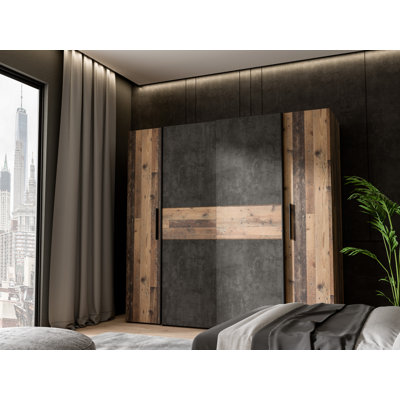 Koran 4 Door Wardrobe