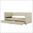 Corduroy Daybed with Two Drawers and Wood Slat The perfect combination of classic and modern, enhance the bedroom style