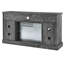 Crédence de rangement Jacintha l 60 po avec foyer électrique inclus-540901157