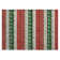 Machine Washable Indoor/Outdoor Christmas Reindeers Xhevrie Red Rug