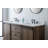 Cayden 72'' Double Bathroom Vanity with Top-982355617