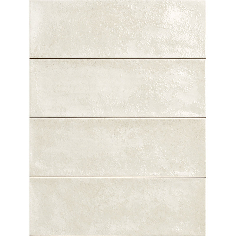 Venezia 4" x 12" Ceramic Wall Tile, White