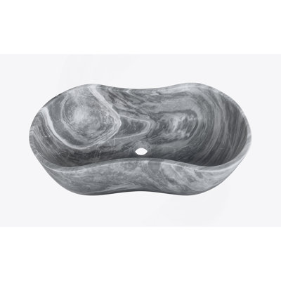 Bathroom Vessel Sink With Pre-Drilled Drain Hole
