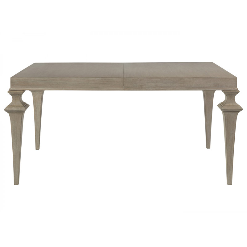 Bianco Wash Extendable Mahogany Dining Table 63"-85"