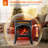  17" Cathedral Electric Fireplace, 1500W Heater With Realistic Dancing Flames, 4 Flame Colors, Remote Control, Overheat Protection, For Indoor Home, Office, Living Room-856430869