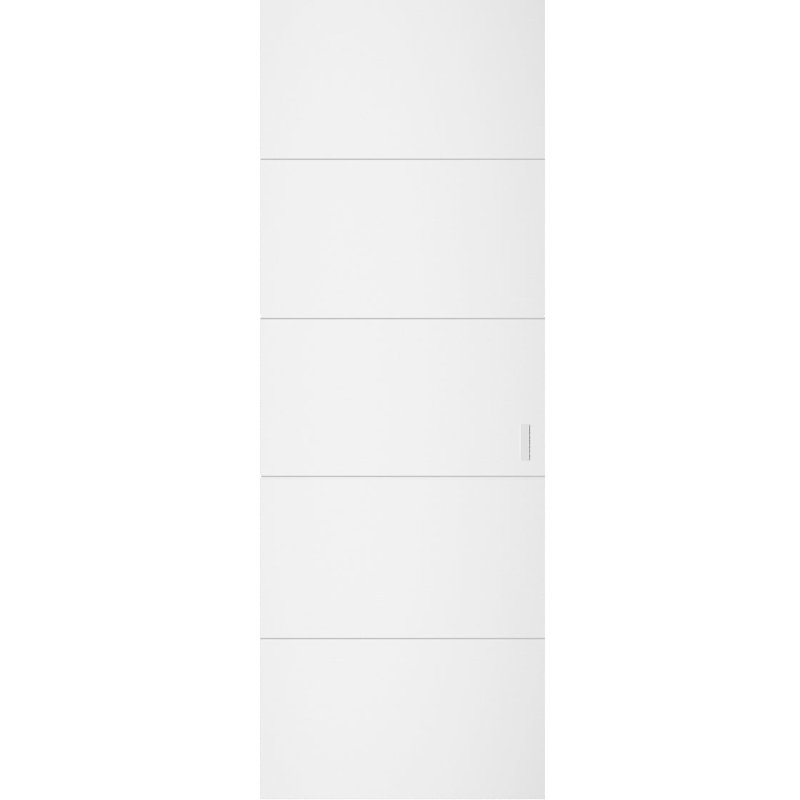 Grange cachée | Planum 0770 peint | Portes robustes à finition robuste et modernes | Ensemble coulissant Magic, 28 po x 80 po