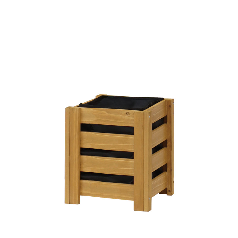 Pot à fleurs en bois Najrin
