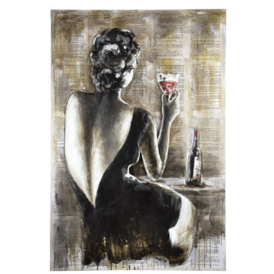 Beauty on Canvas 1 Piece Painting