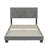 Boyd Sleep Vector Upholstered Velvet Platform Bed, Adjustable Height Headboard, No box Spring Required-82004903
