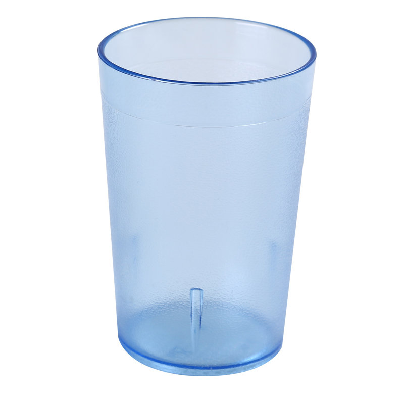 Verre à boire en verre, Bleu, 9,5 oz