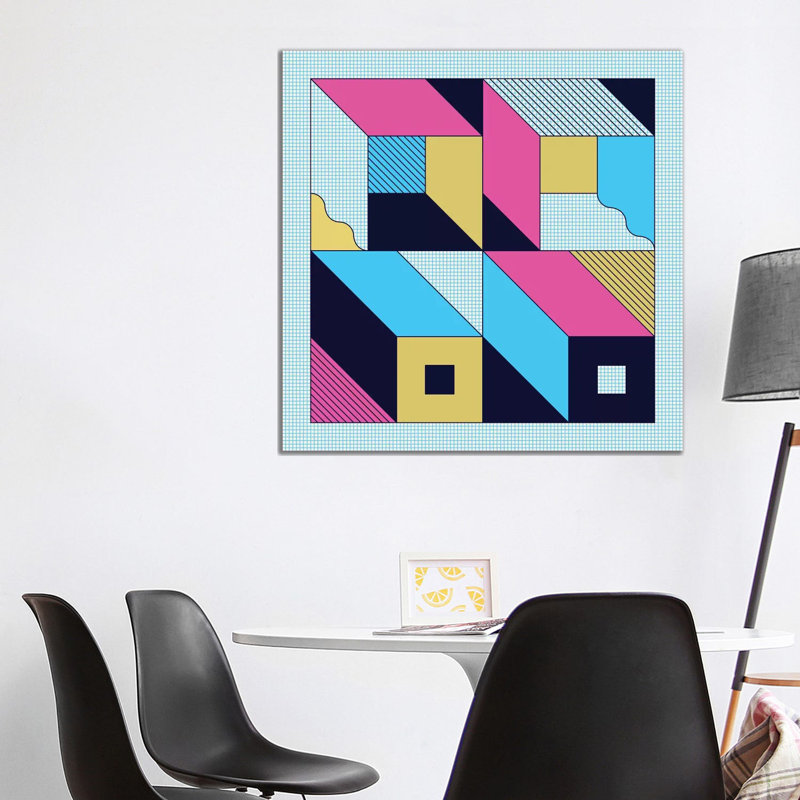 Quadra by Greg Mably - Wrapped Canvas Print, 93.98 cm H x 93.98 cm W x 1.91 cm D