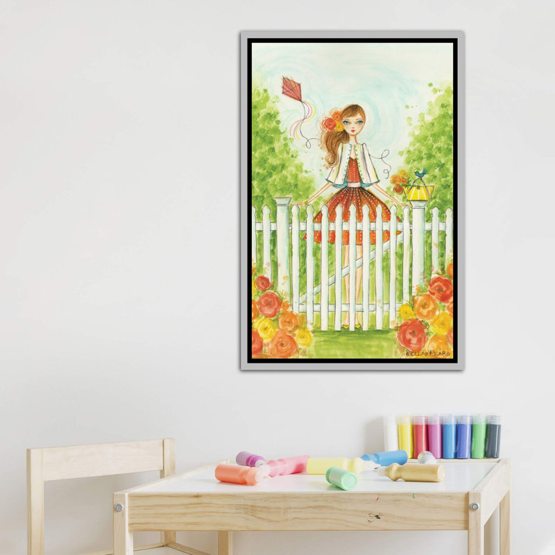 Printemps à Summerside, art, Toile avec cadre argenté, H 60 po x l 40po x P 1,5 po