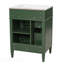 Meuble-lavabo de salle de bain avec lavabo supérieur, meuble de rangement moderne avec 2 tiroirs et un tiroir basculant, meuble-lavabo simple-133416580