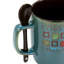 Ensemble de 8 tasses et cuillères en céramique 13 oz Mr. Coffee Cafe Americano