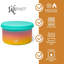 Silipint: Bols à couvercle en silicone de 20 oz: Paquet de 2 Aurora - incassable, flexible, four à micro-ondes, lave-vaisselle, antidérapant