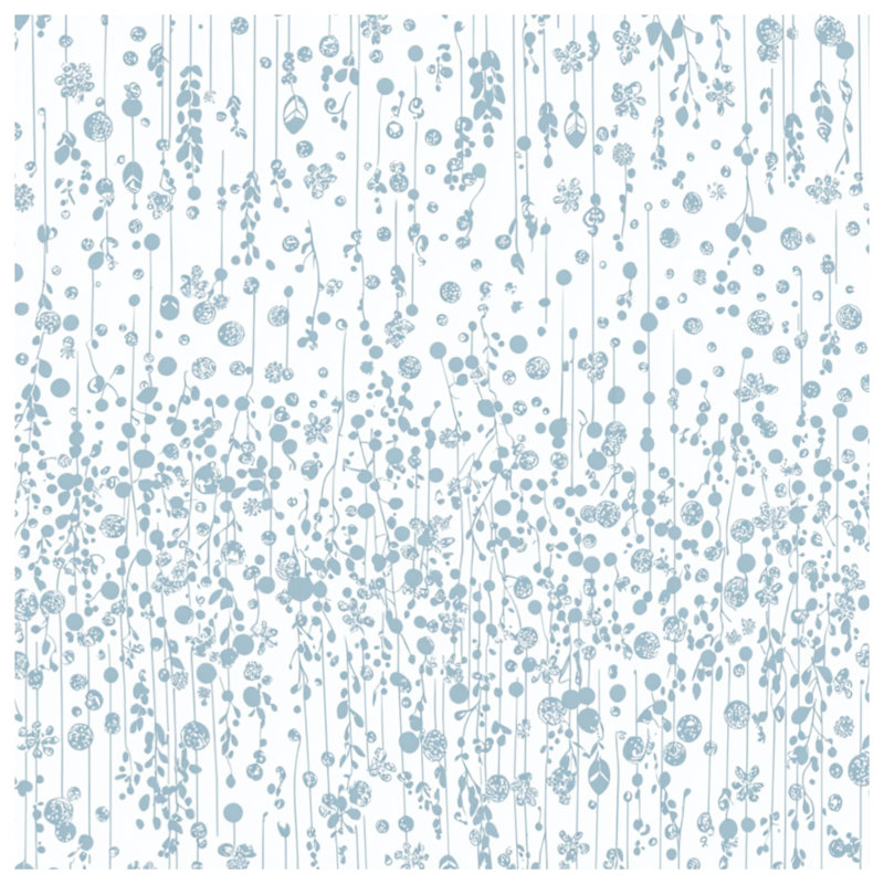 Floral Canvas  Gallery Wrap - Pattern Wall Decor in Many Sizes, 12 x 12 inches