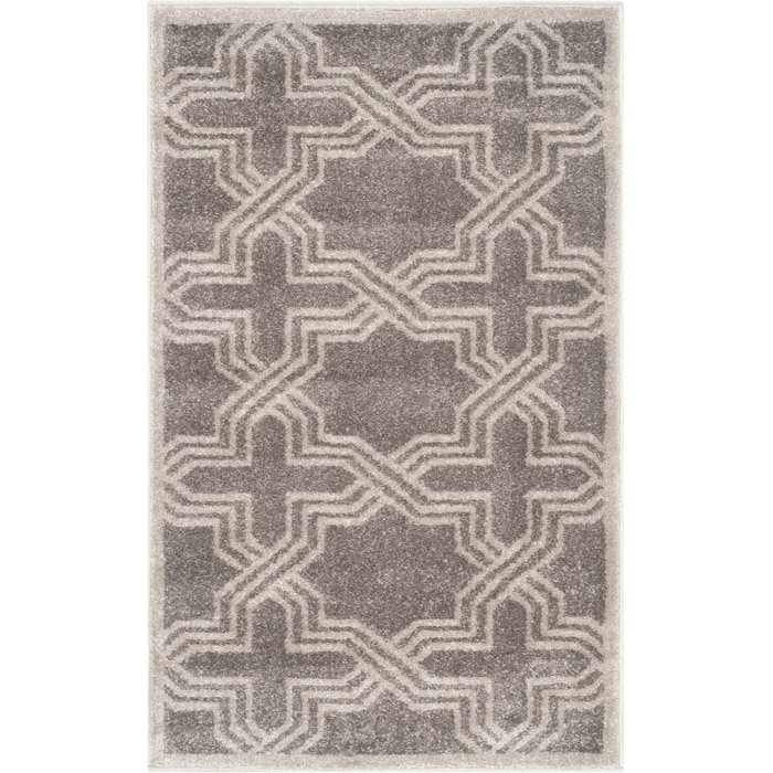 Tapis géométrique Daneya Performance, Rectangle 9 pi x 12 pi