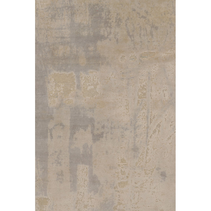 Modern One-of-a-Kind 8'1X11'1 Hand Knotted Area Rug