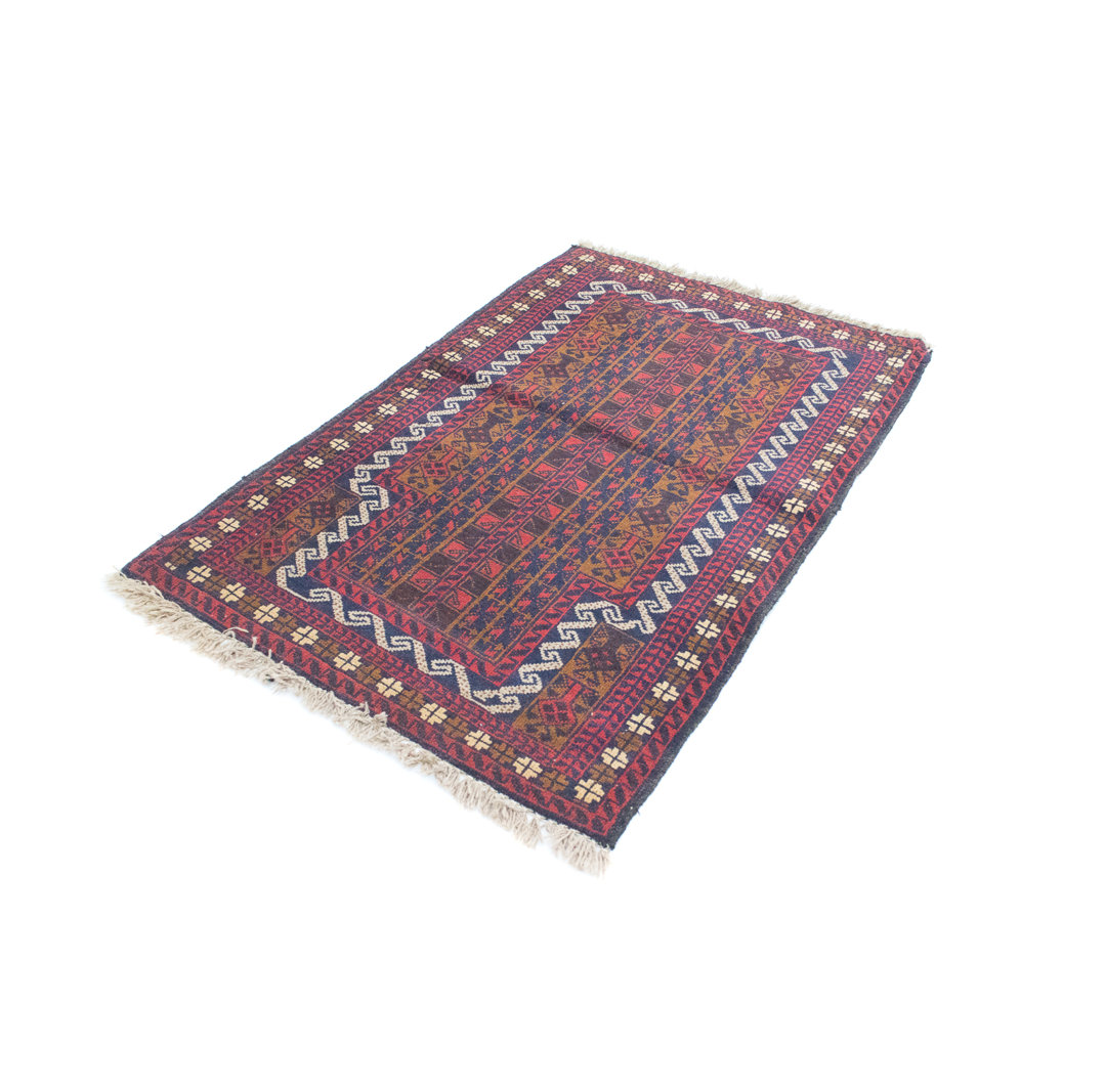 Hand Knotted Wool Brown Indoor/Outdoor Rug