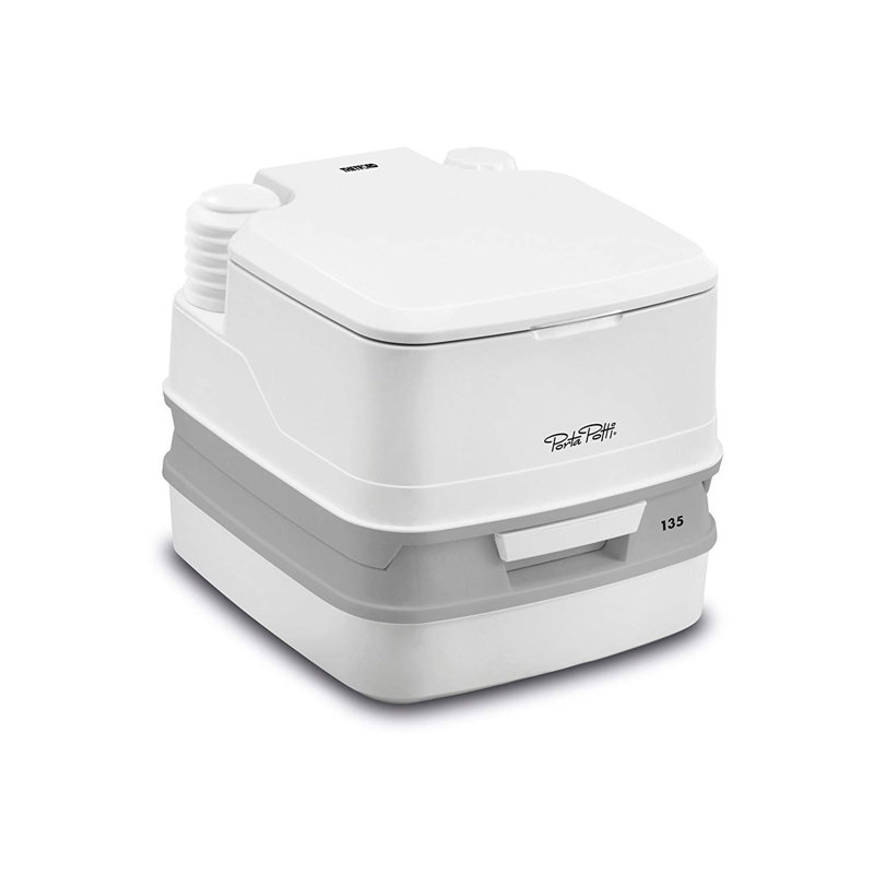 Thetford 2.6 Gallons GPF Round Floor Mounted One-Piece Toilet (Seat Included)