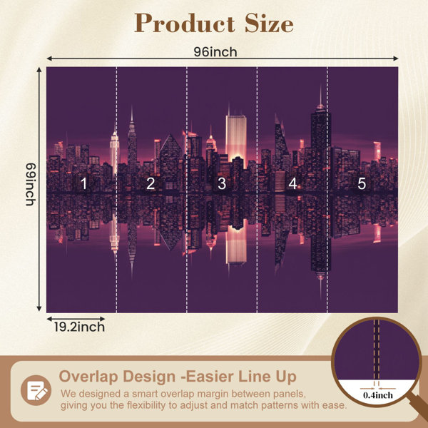 Red Barrel Studio Peel and Stick Wallpaper Modern Self Adhesive Wall ...