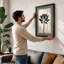 Lotus Botanical - Framed Print-677462166-677462890