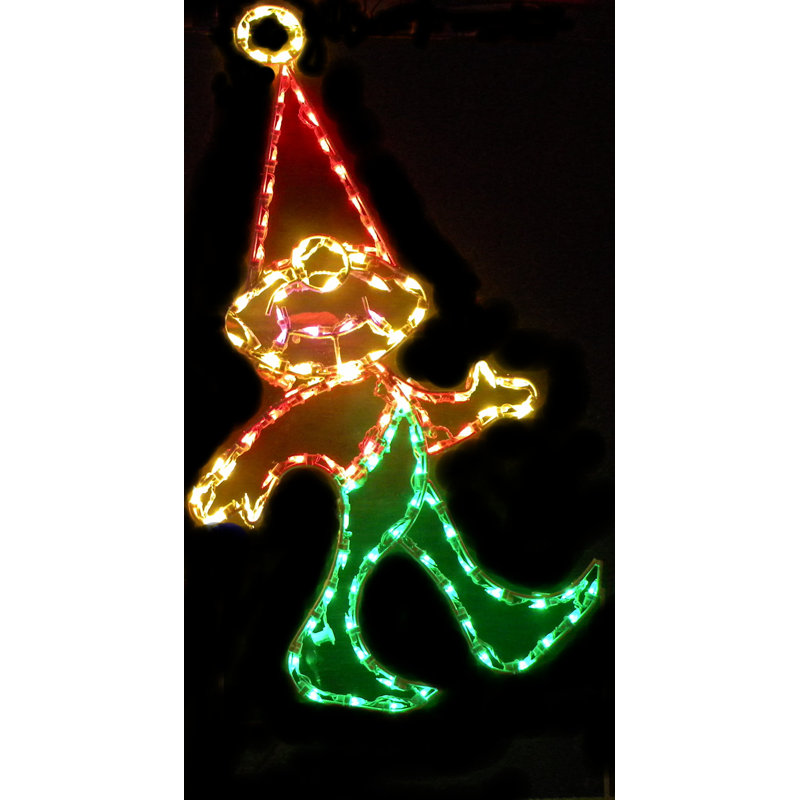 Grand présentoir lumineux de Noël pour Noël