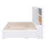 Lit de jour avec tablettes de rangement-658575616