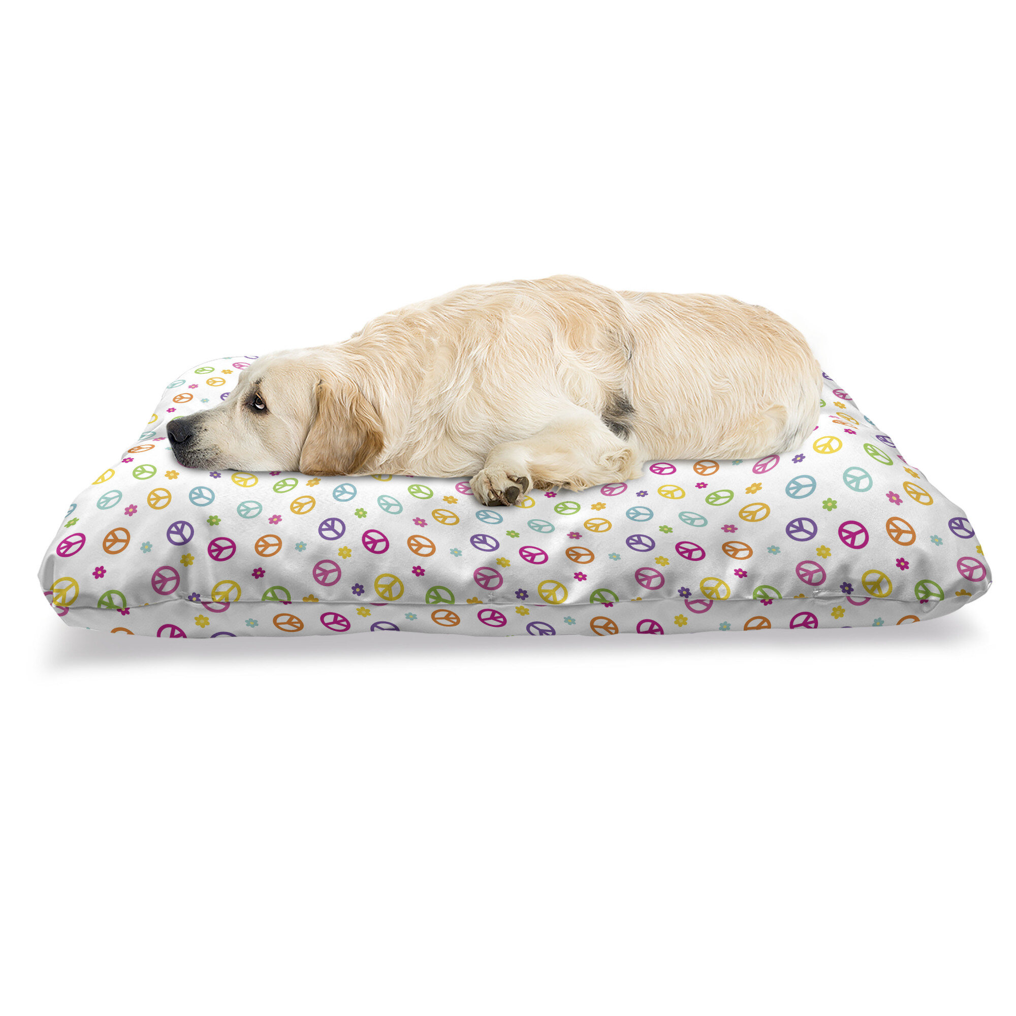 https://assets.wfcdn.com/im/33187887/compr-r85/1446/144644589/ambesonne-groovy-pet-bed-peace-lifestyle-sign-slogan-celebration-merry-jolly-happy-theme-design-chew-resistant-pad-for-dogs-and-cats-cushion-with-removable-cover-24-x-39-multicolor.jpg