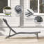 Lounge Chair Outdoor Set of 2, Folding Adjustable Chaise Lounge