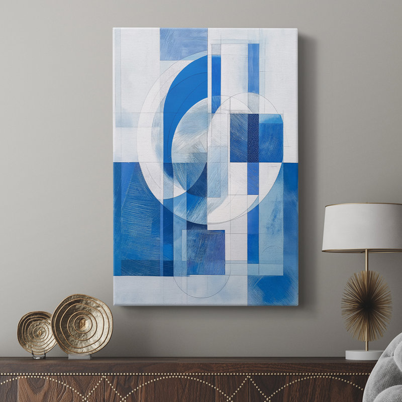 ABSTRACT Series XCV -Custom Wrapped Gallery Cavas, 36" H x 24" W