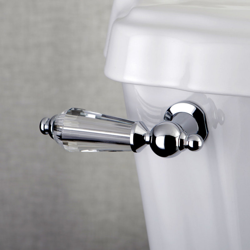 Levier de réservoir de toilette Wilshire W, Chrome poli