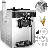 VEVOR 1400W 5.3-7.4Gph Commercial 3 Flavor Ice Cream Machine with LED Control Panel and Auto Clean 