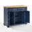 Madison Solid Wood Top Kitchen Island-1135693460
