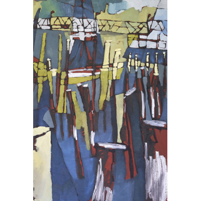 Maine Sails Portland II by Erin McGee Ferrell - Wrapped Canvas Painting