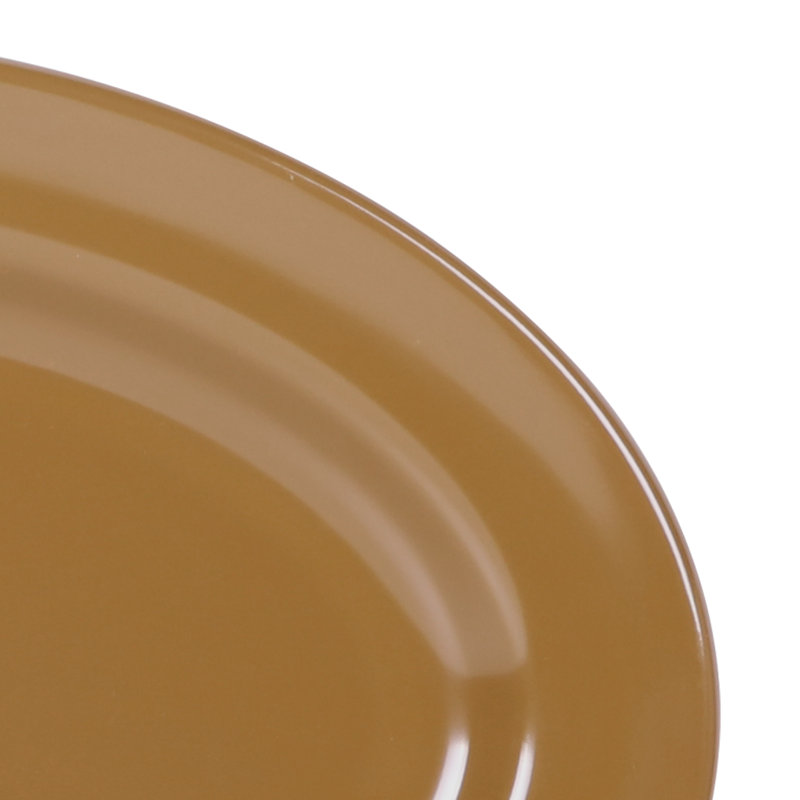 Elite Global Solutions Platter, White, 0.75" H x 12.75" W x 8.75" D