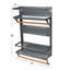 Étagère de rangement Pernini H 18,25 po x l 12,6 po x P 4,25 po-650864805