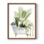 «Plant Bath I», reproduction encadrée - bois massif-250963373-250963368