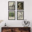 Vincent Van Gogh fumant des roses squelettes, art mural encadré 4 pièces-93011922-93011924