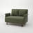 Finnick Velvet Accent Chair-1065943435